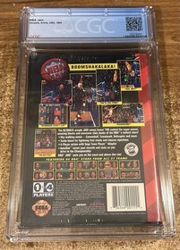 SEGA GENESIS - NBA JAM Game CIB New FACTORY SEALED Graded CGC 9.8/A+