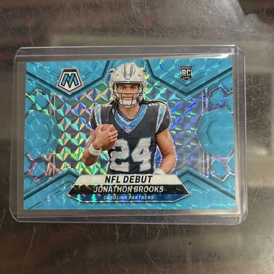 2014 Mosaic Blue Aqua Jonathan Brooks  No. 276 Carolina Panthers 14/15 Fast S/H