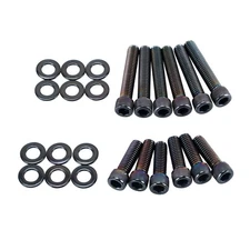 Black Twin Cam Engine Cover Screws for Harley 00-17 Touring Dyna Road King FXDB