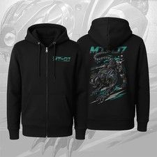 For Yamaha MT-07 2021-2024 Panther fans - Motorcycle ZIP Hoodie