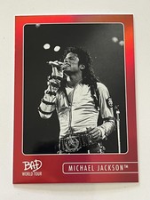 2025 Keepsake Premiere Collection Michael Jackson Bad World Tour Red Holo 14/87!