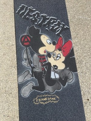 Mob Skateboard Grip Tape Micky Mouse Minnie Seditionaries Punk Rock XXX Disney