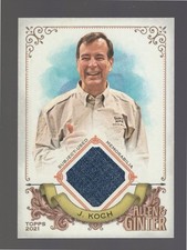 2021 Topps Allen & Ginter Relics #AGA-JK Jim Koch Sam Adams Founder