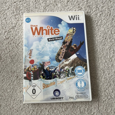 Ubisoft Shaun White Snowboarding World Stage Nintendo Wii PAL Sport Handbuch
