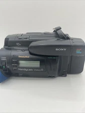 Sony CCD-TR91 Video Camera Handy Black Untested Parts Repair Video 8 Read Desc