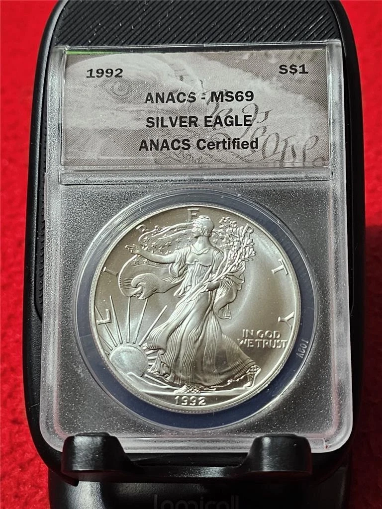American Eagle MS 69 Graded 1992 Silver Bullion Coins for sale | eBay