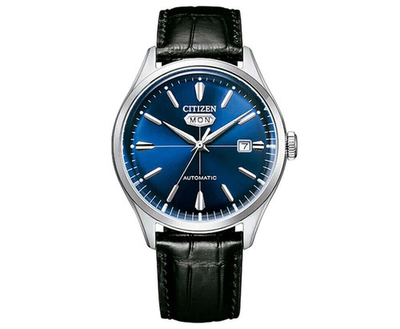 #ad Citizen Men#x27;s Automatic Blue Dial Stainless Steel Watch NH8390 20L NEW $179.00