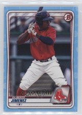 2020 Bowman Draft Sky Blue Border 401/499 Gilberto Jimenez #BD-137 0q9m