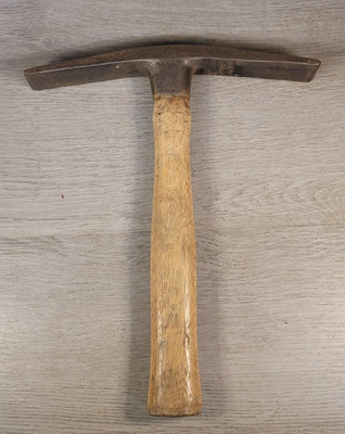 Mason''s Chisel Hammer Brick Tile W. Rose U.S.A Double Ended