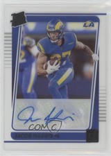 2021 Panini Clearly Donruss Rated Rookie Auto Jacob Harris #90 Auto 1m1a