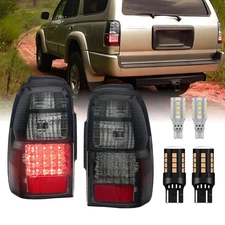USR 96-02 4Runner LED Tail Lights TRD Black Smoked Lens (L+R) Plug & Play