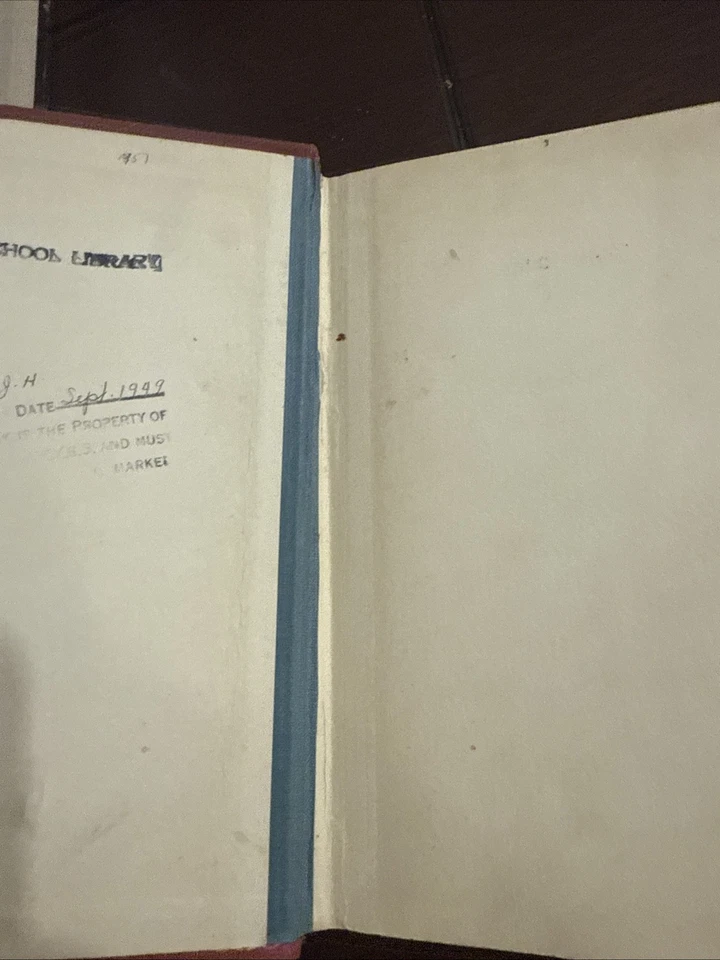 Vintage 1896 Hans Brinker Or The Silver Skates Book by Mary Mapes Dodge Foto 3 de 4