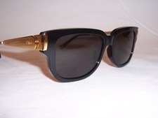 NEW CHLOE SUNGLASSES CH 0351S 001 BLACK/GRAY 54MM AUTHENTIC