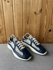 Sneakers Prada America's Cup Baltico Argento donna taglia US 6,5 / EU 36,5 / UK 3,5