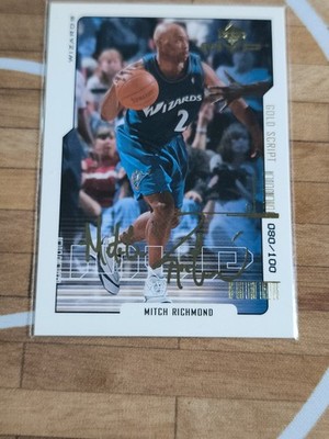 2000-01 Upper Deck MVP - Mitch Richmond #183 Gold Script 80/100