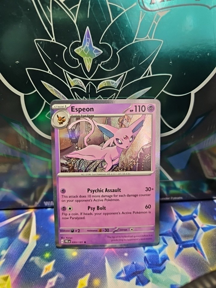 Espeon 033/131 Sv: Prismatic Evolutions Holo | eBay