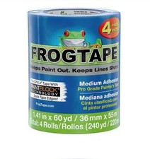 FROGTAPE Painters Tape 1.41in x 60yds 4 PAck