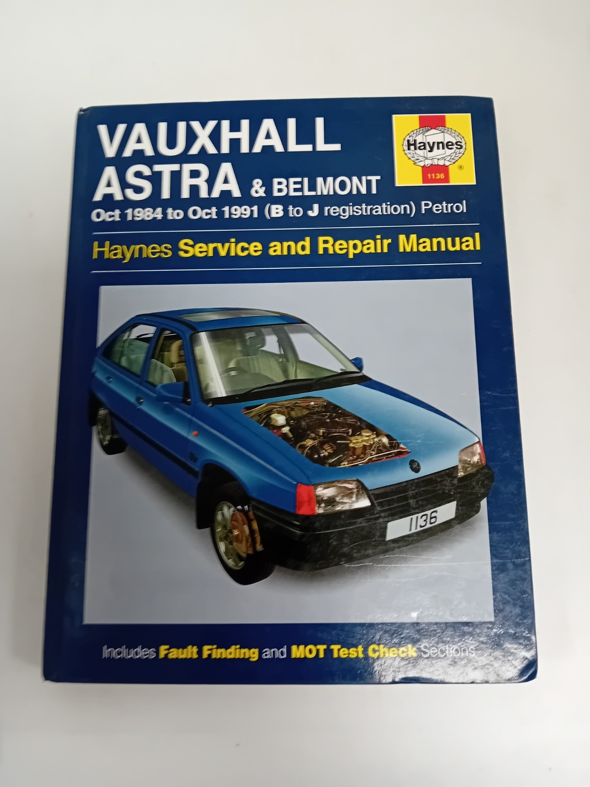 Vauxhall Astra & Belmont Haynes Service and Repair Manual ( Hardcover, 1999)