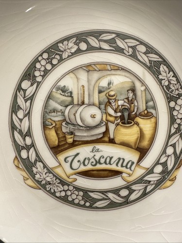 Menge 4 Himark La Toscana 8 1/4 Zoll Pastaschalen aus Italien - Bild 6 von 6