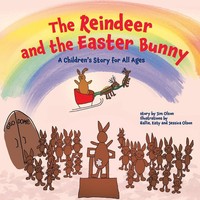 Jim Olson | The Reindeer And The Easter Bunny | Taschenbuch | Englisch (2022)