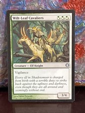 Wilt-Leaf Cavaliers - Duel Decks: Knights vs. Dragons: #15, MTCG TCG CARD