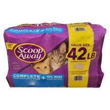 Scoop Away Complete Performance Plus, Clumping Cat Litter, Fresh Scent, 42 lbs