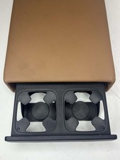 09-12 Bmw E90 E91 328i 335i Rear Armrest Cup Holder Saddle Brown 52207256631 Oem 09-12 Bmw E90 E91 328i 335i Rear Armrest Cup Holder Saddle Brown 52207256631 Oem