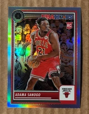 2023-24 Panini Premium Stock Adama Sonogo Silver Prizm Parallel RC #47 Bulls 