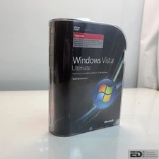 Microsoft Windows Vista Ultimate Upgrade SP1 32 & 64-bit Sealed