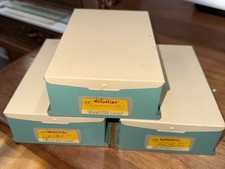 3-Vintage Kodak Kodaslide 35mm Slide Storage Compartment Files B 