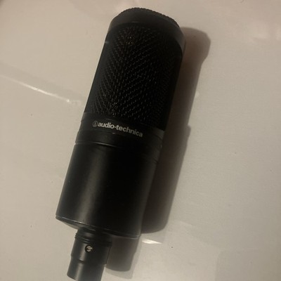 Audio-Technica AT2020 Cardioid Condenser Microphone - Black