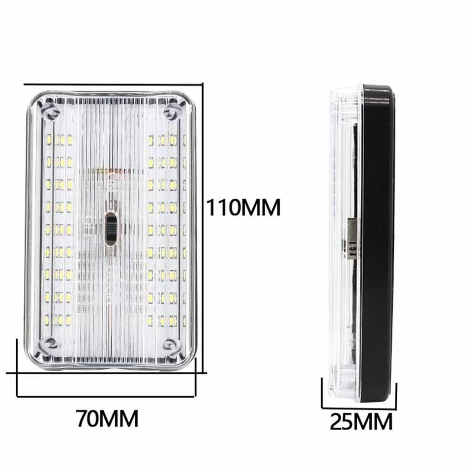 Dome Roof Ceiling Switch Control Light Brightness Low Power Consumption - Image 3 of 4