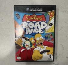 Simpsons Road Rage (Nintendo GameCube) Complete W/ Manual & Registration CIB