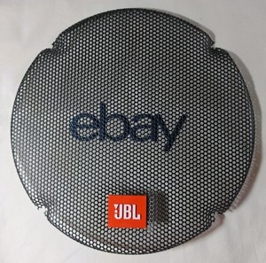 Two 10" Genuine JBL Metal Mesh Speaker Covers/Grills Excellent Condition 
