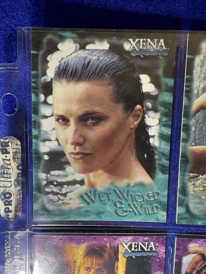 2001 Rittenhouse Xena Season 6 Wet Wicked & Wild complete set www1-www9 - Image 2 of 4