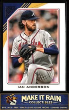Ian Anderson 2022 Topps Gallery #39 Atlanta Braves Baseball