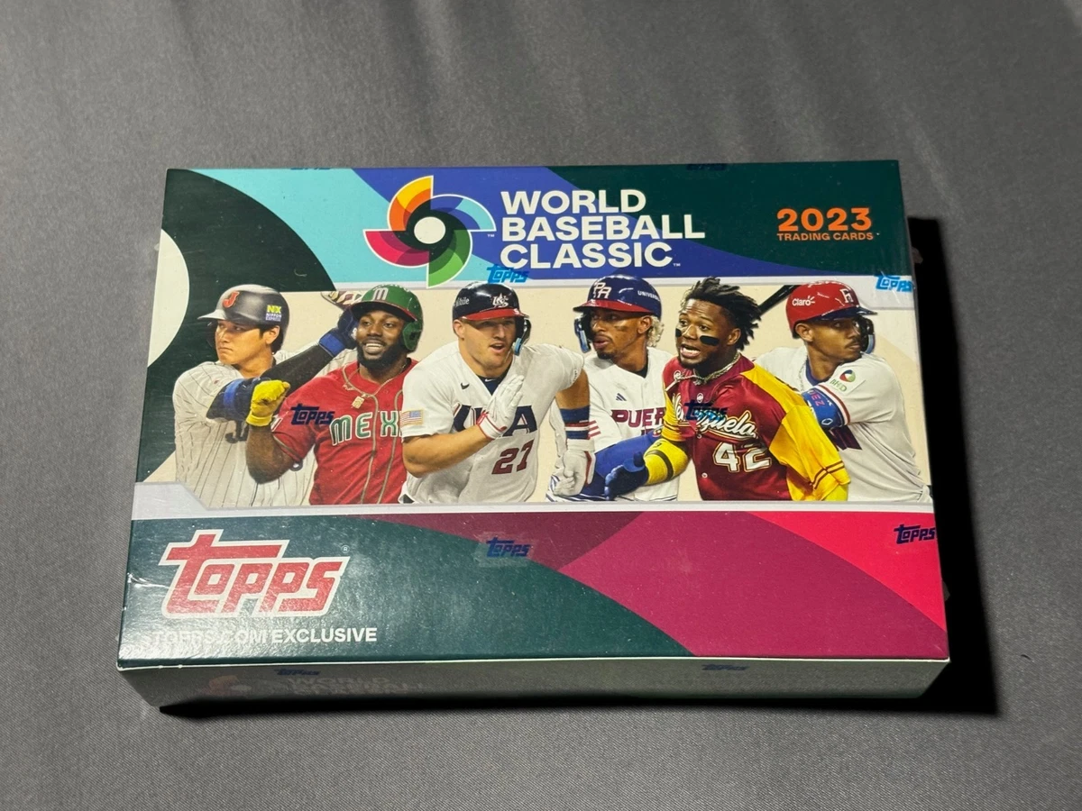 2023 Topps World Baseball Classic Baseball Trading Cards for sale