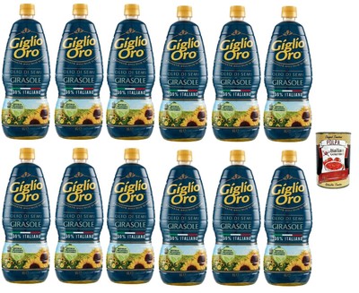 Carapelli Olio di Semi di Girasole, 12x1L, Sonnenblumenöl+Polpa