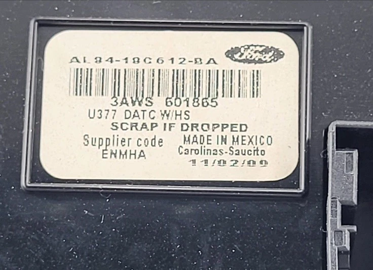 Mercury Mariner 2009-2011 clima automático calefacción aire acondicionado control de temperatura OEM Foto 3 de 3