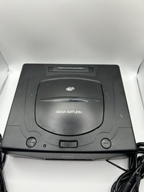 Sega Saturn Model MK-80000 Console With Controller and Cables Tested Working