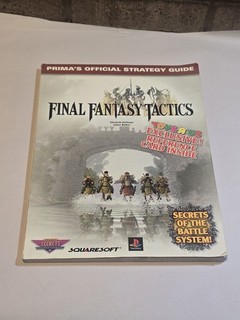 Final Fantasy Tactics Guida Strategica Ufficiale Prima's Toys R Versione USA