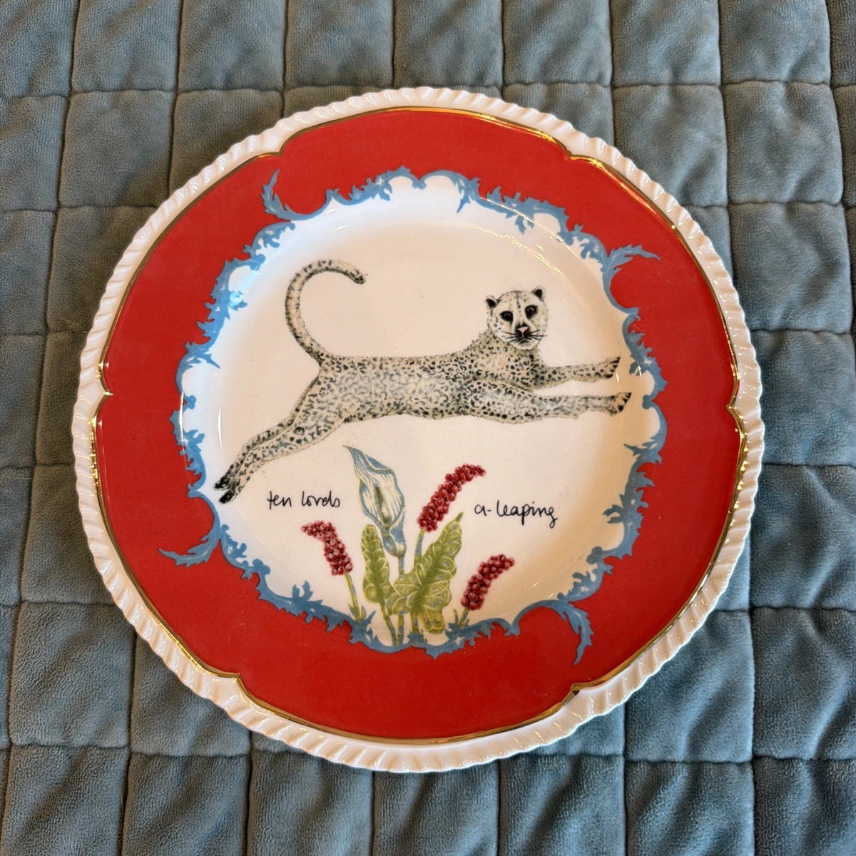 Anthropologie Animal Print Dinnerware Plates for sale - eBay
