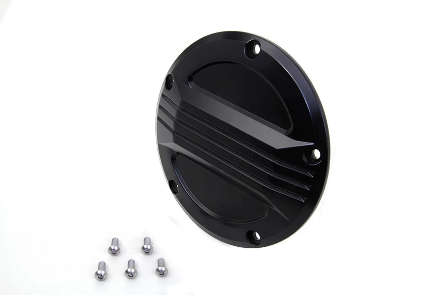 Cubierta Derby Black Air Flow para Harley Davidson Foto 3 de 4