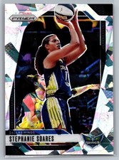 Stephanie Soares 2024 Panini Prizm WNBA #47 Ice Prizms Dallas Wings