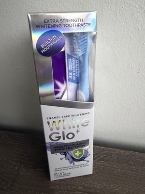WHITE GLO Mouthwash Protection  Toothpaste 150g ENAMEL SAFE EXP: Nov 2026