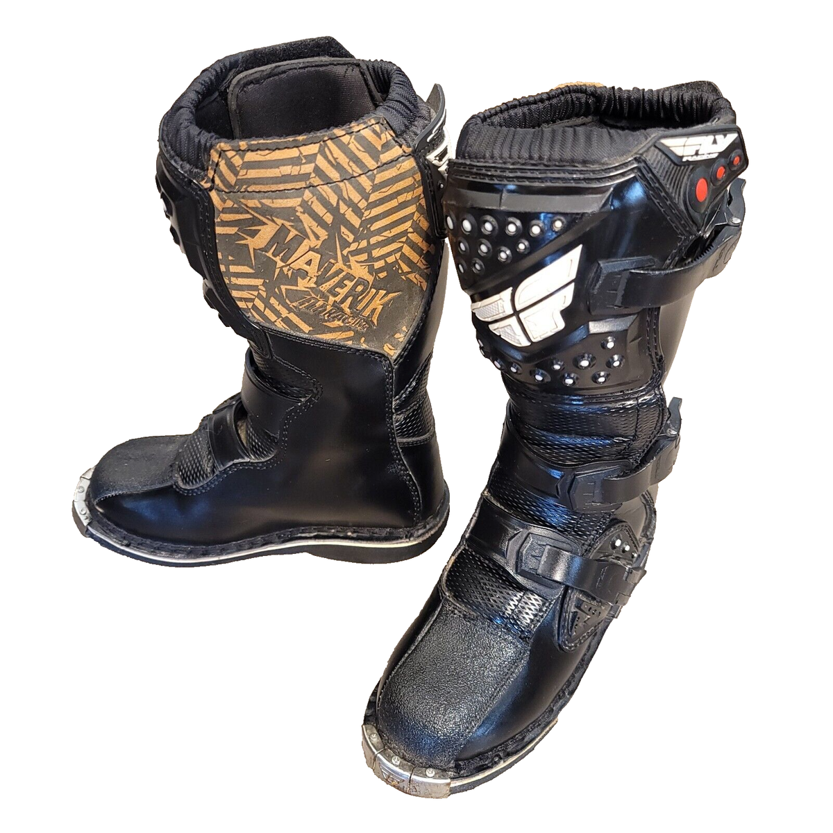 Fly Racing Maverik Youth Off Road Dirt Bike MotoX Motocross Black