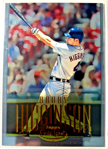 2002 Topps Gold Label - Bobby Higginson #21 Class 1 Gold /500