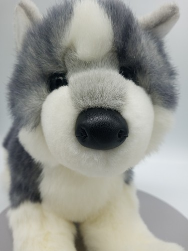 Bass Pro Shops Realistic Plush 14" Alaskan Husky Sled Dog Stuffed Animal 2018 - Picture 5 of 6