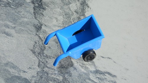 Lego Duplo Schubkarre in rot oder blau - Bild 2 von 5