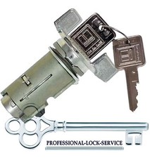 Pontiac Firebird Trans Am 79-88 Ignition Key Switch Lock Cylinder Tumbler 2 Key